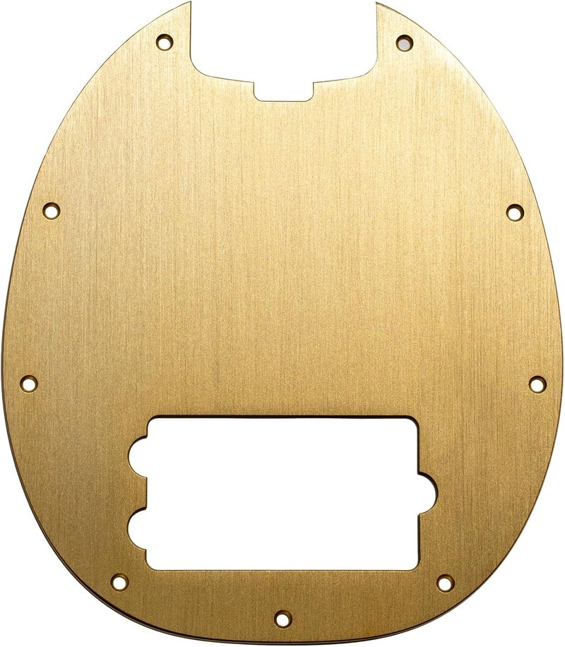 Hemiola Pickguard for Stingray Special Bass Guitars, Gold Anodized, 1 Unit - Image 1